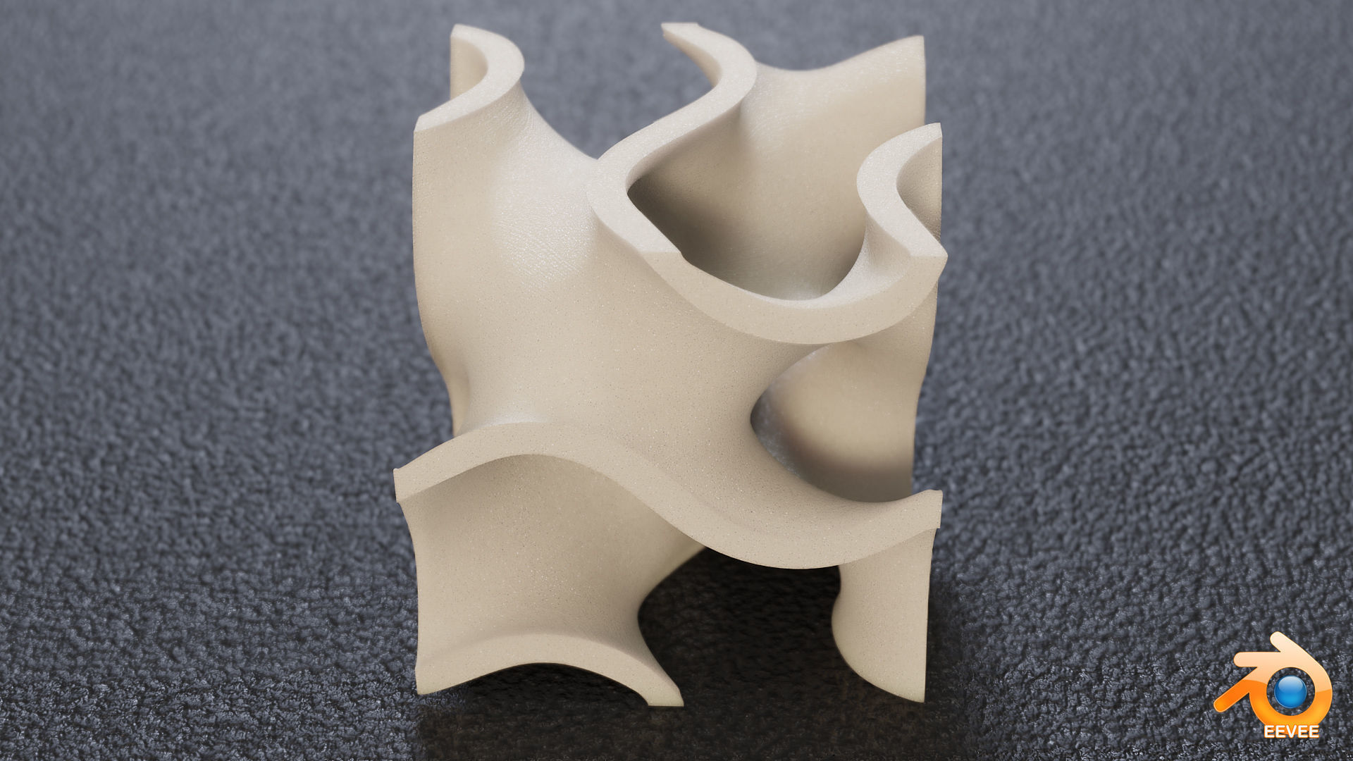 Gyroid G Cell Unit 3D print model_8