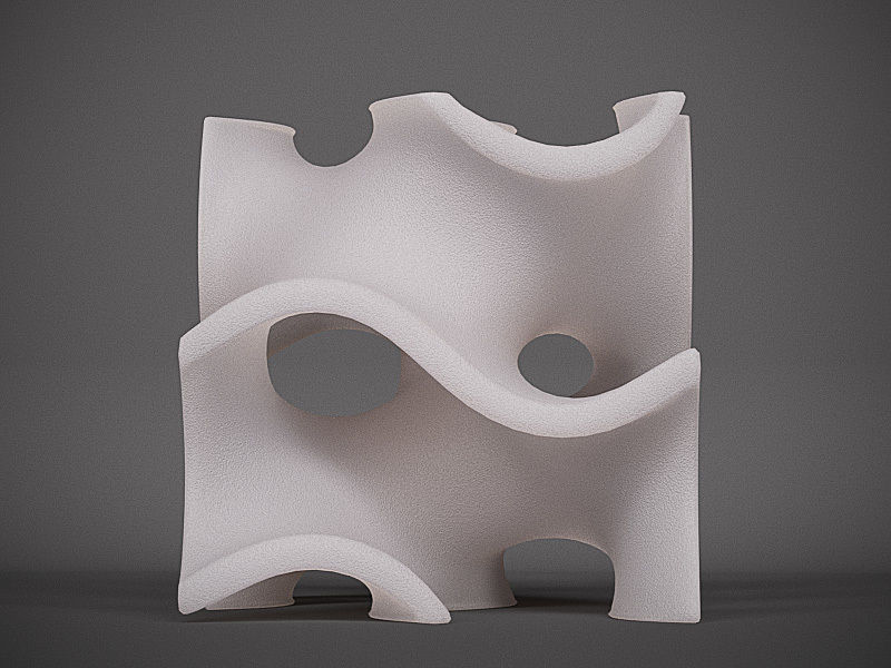 Gyroid G Cell Unit 3D print model_10