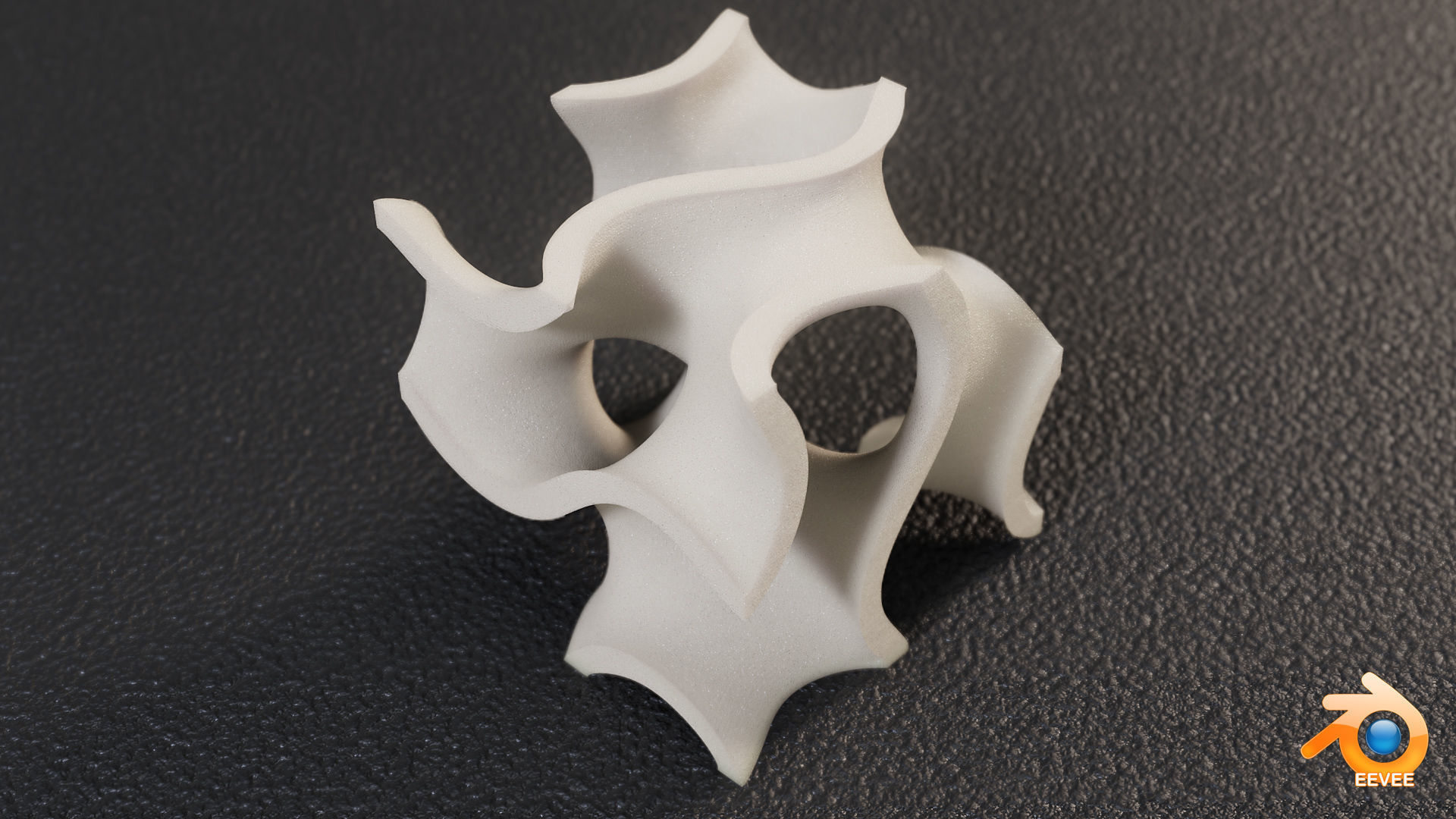 Gyroid G Cell Unit 3D print model_2