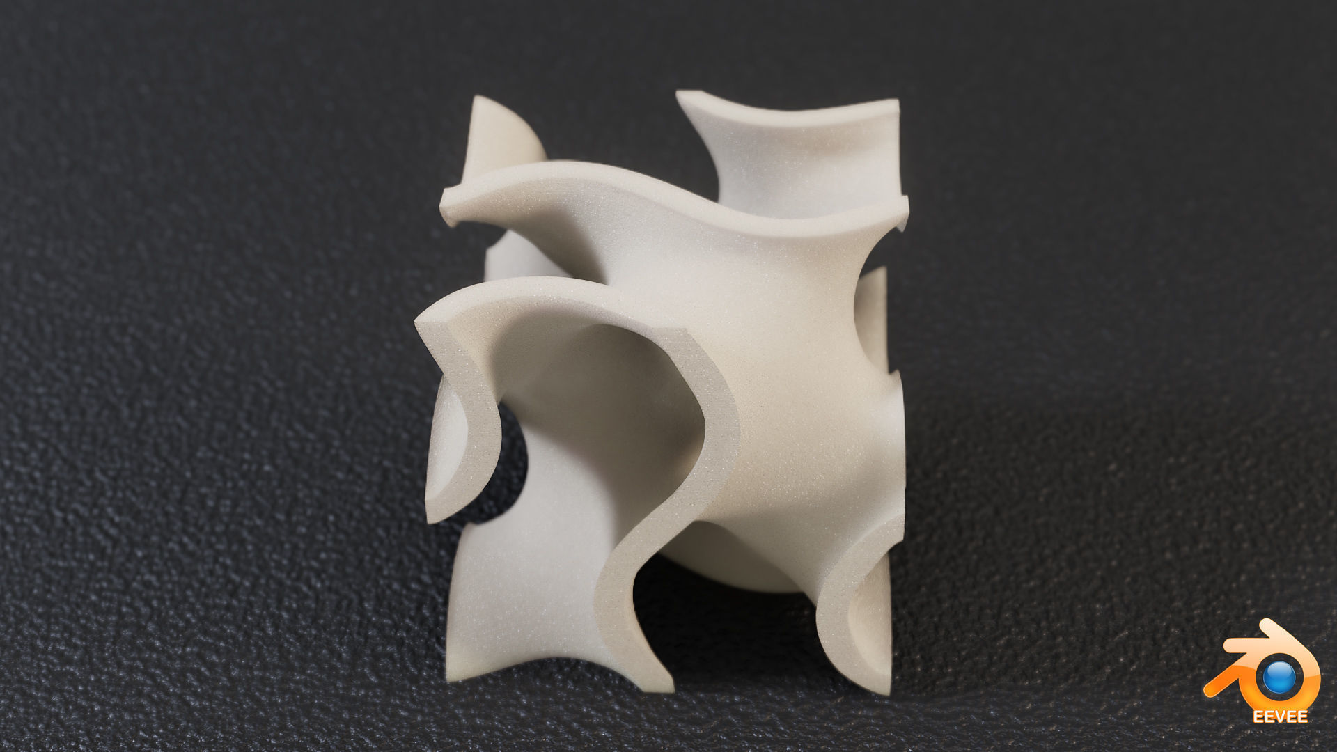 Gyroid G Cell Unit 3D print model_4