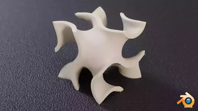 Gyroid G Cell Unit 3D print model
