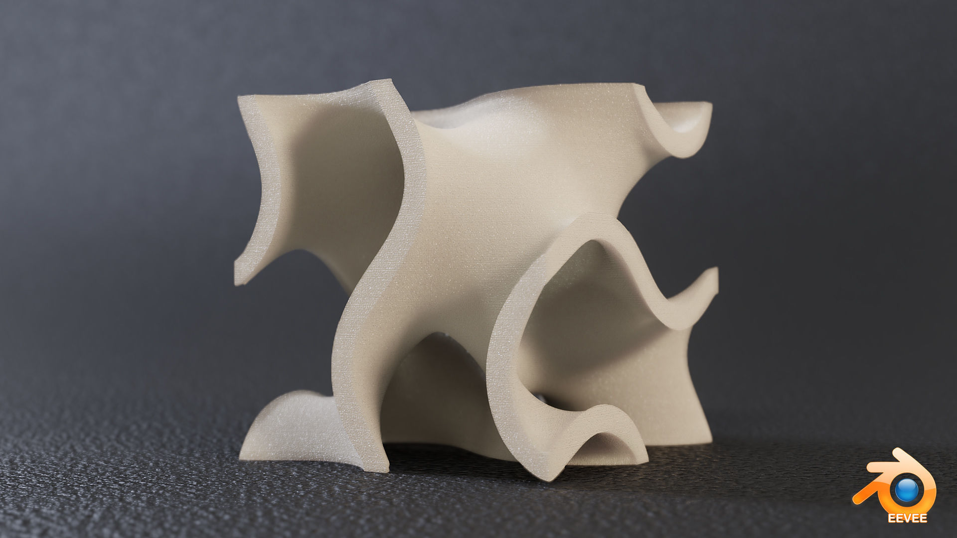 Gyroid G Cell Unit 3D print model_6