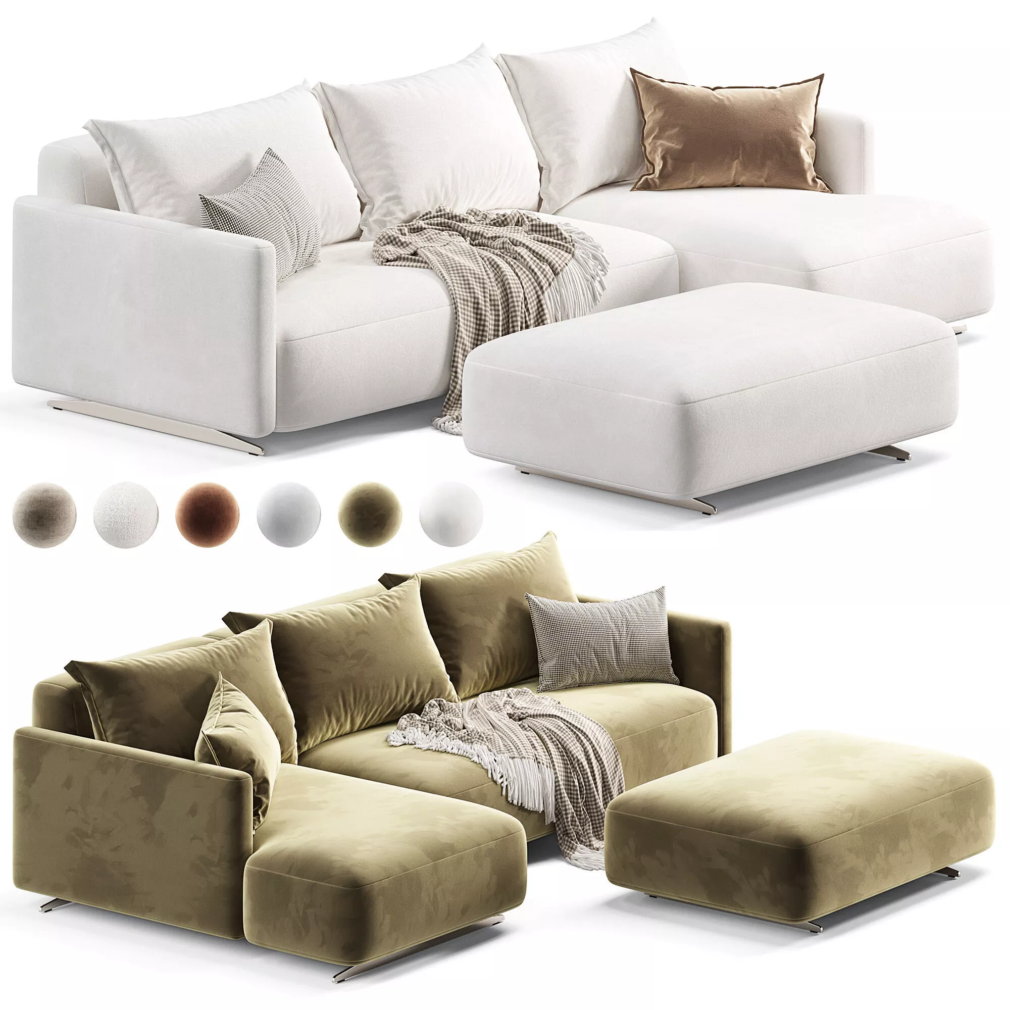 Mononova Mono Modular Sofa 3D model