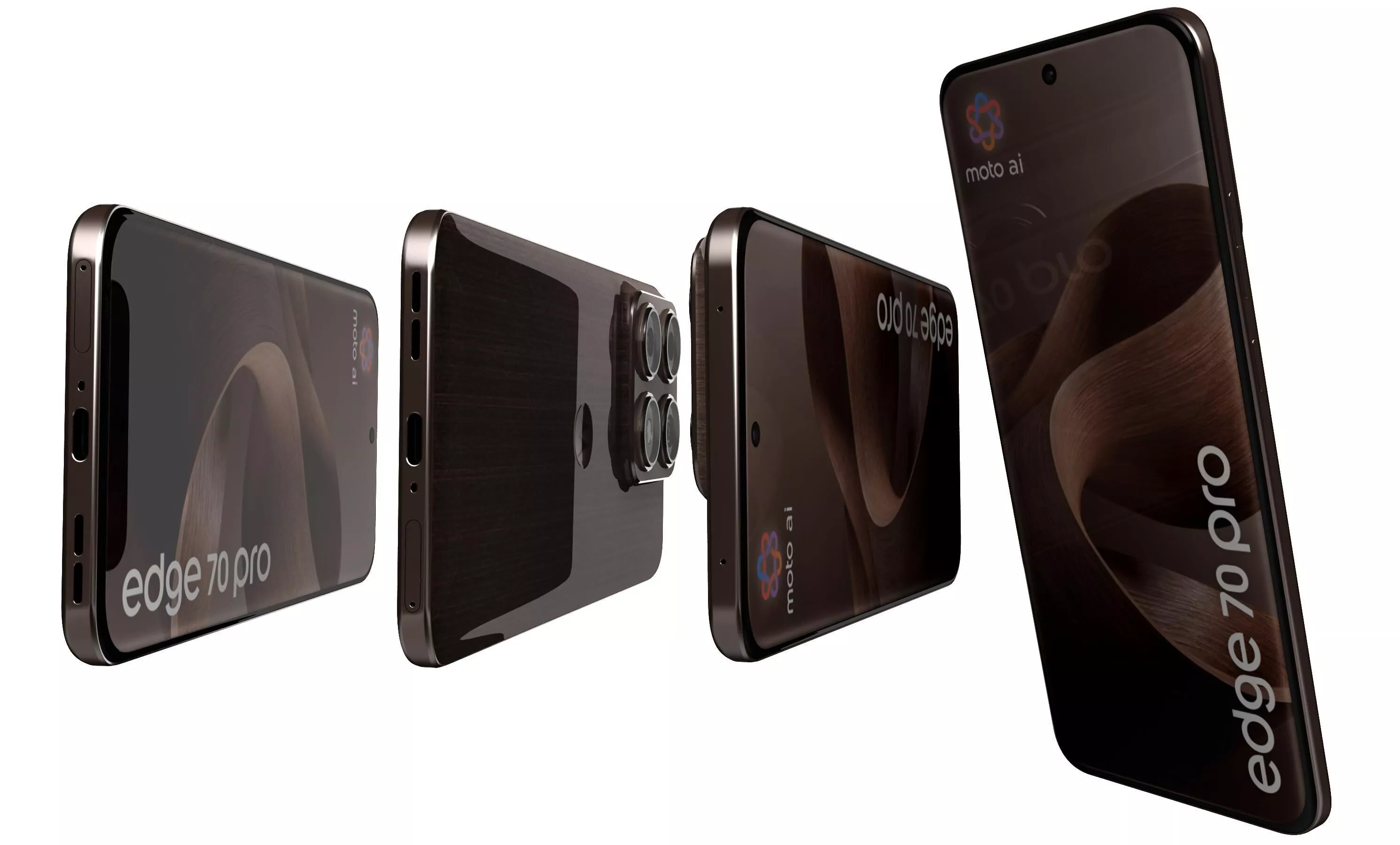 3D model Motorola Edge 70 Pro Wood VR / AR / low-poly | CGTrader
