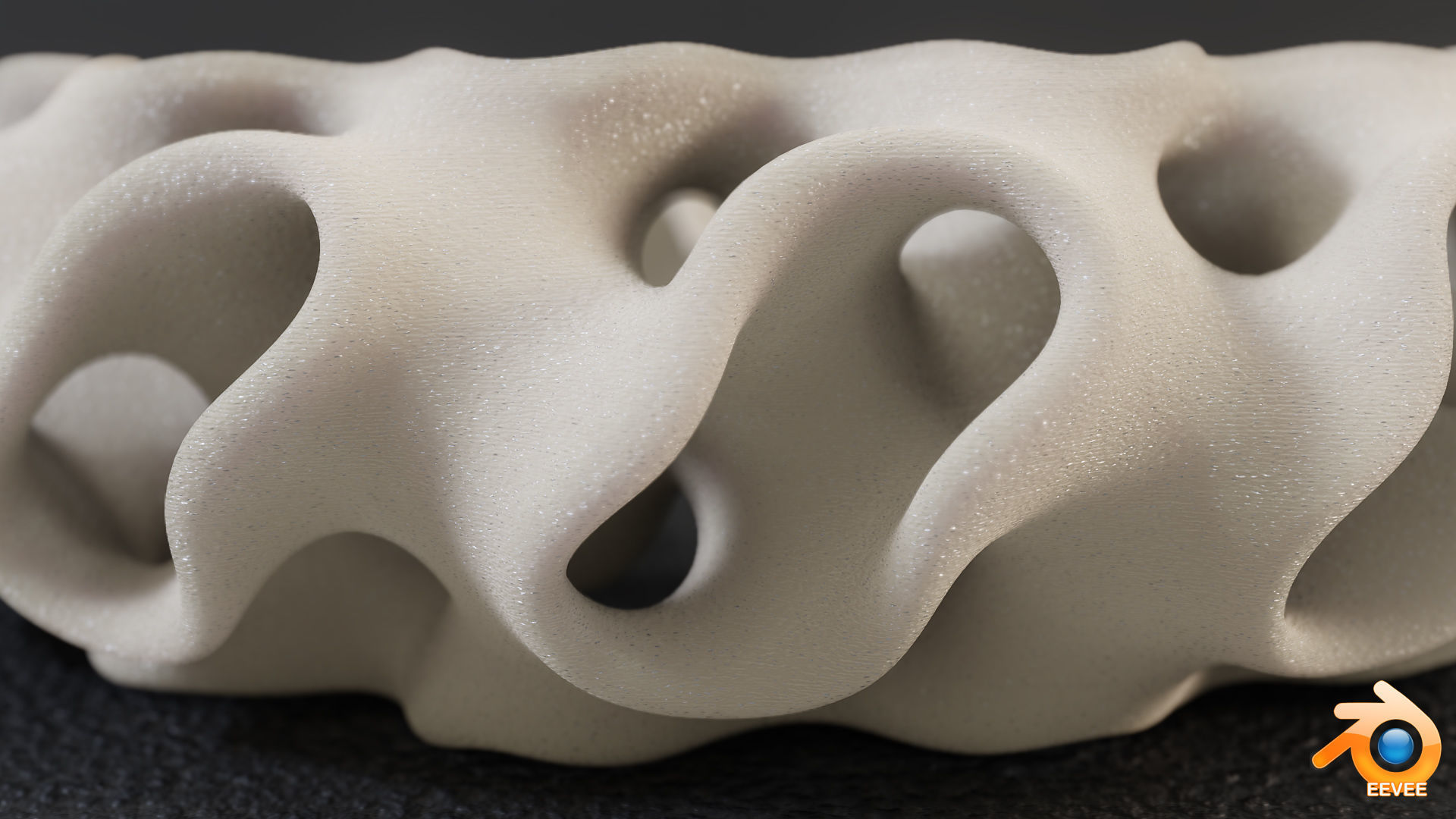 Gyroid Torus 3D print model_7