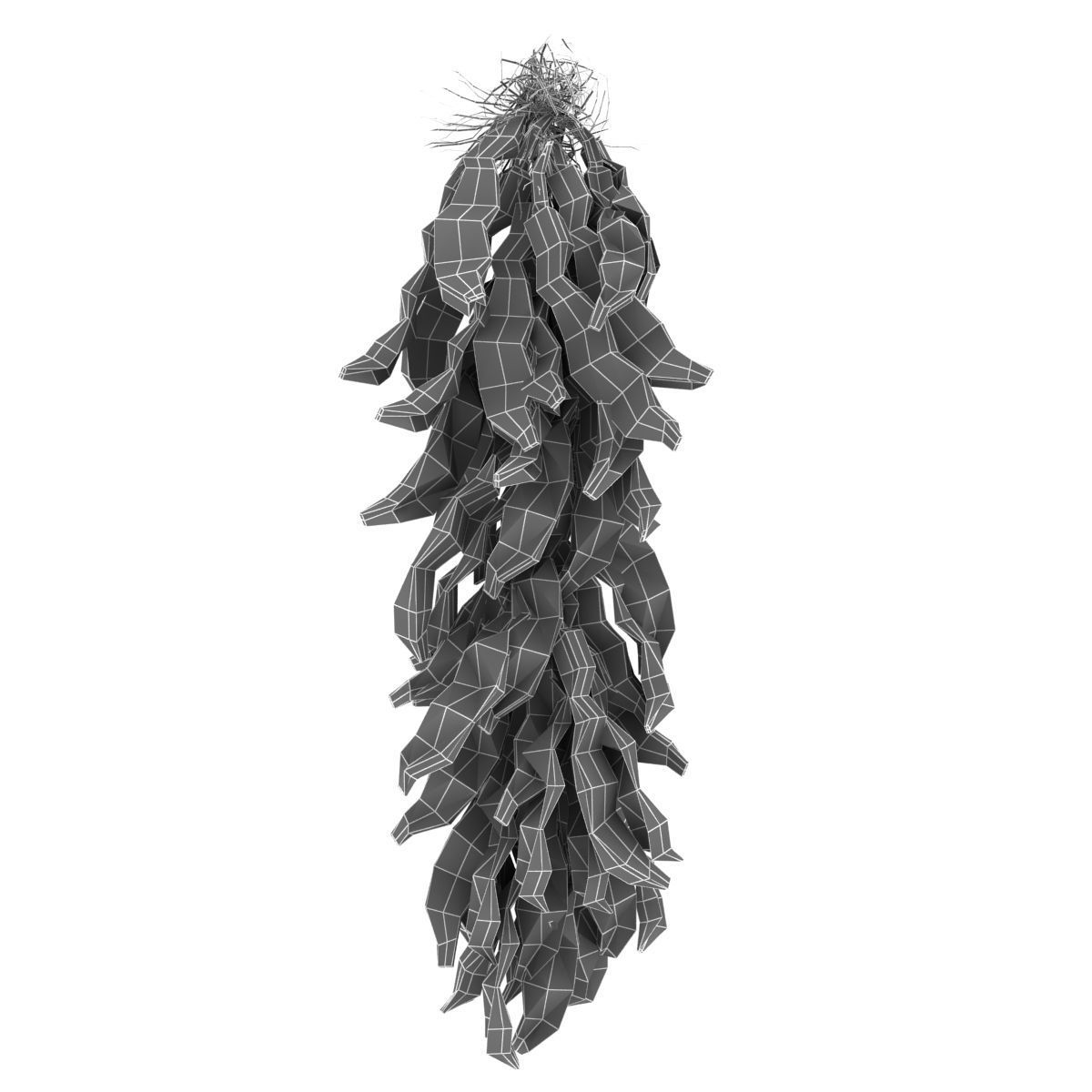 A bundle of red pepper 3D model_1