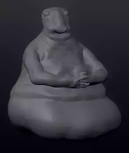Homunculus Loxodontus 3D print model