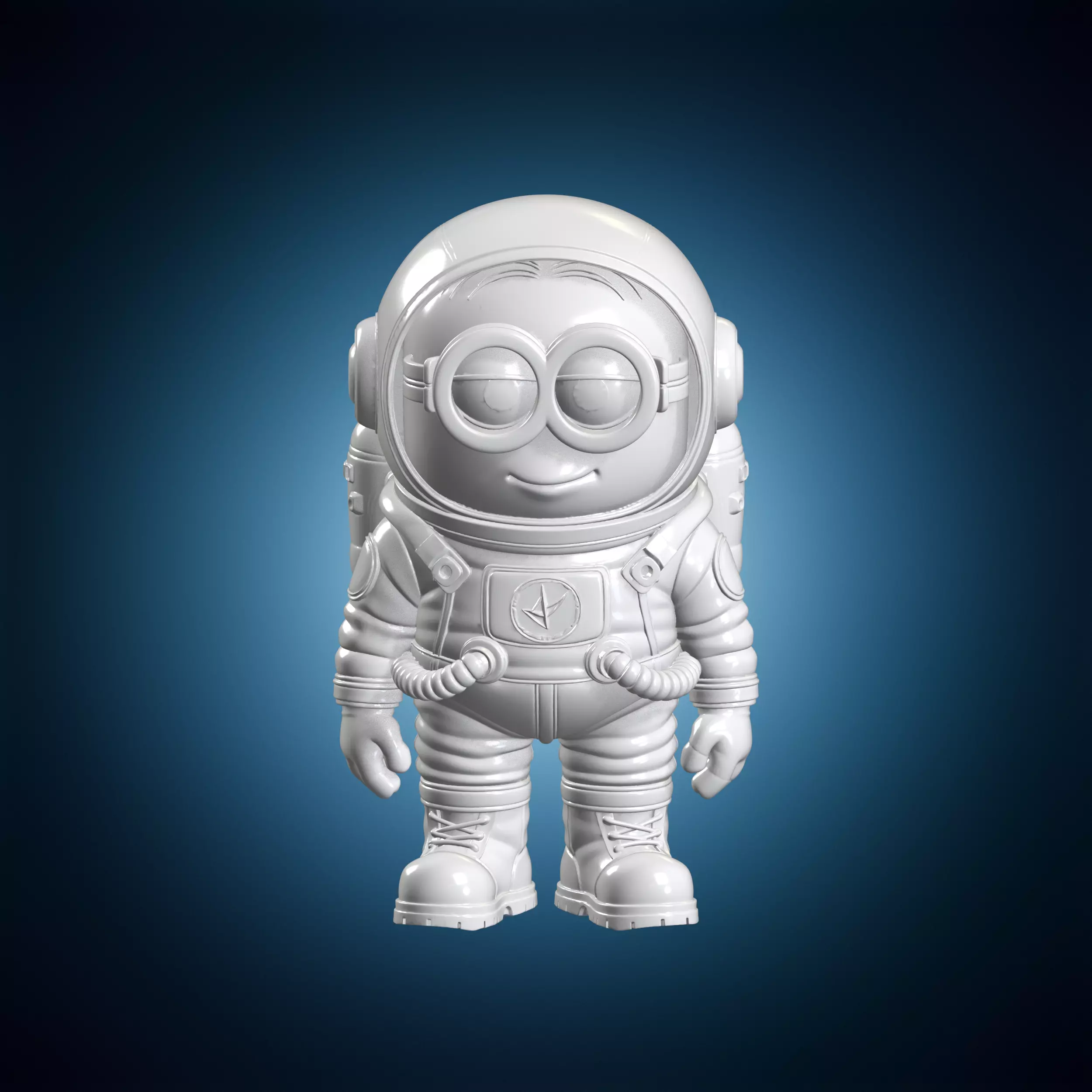 Astronaut Minion 3D Print Model Figurine 3D print model