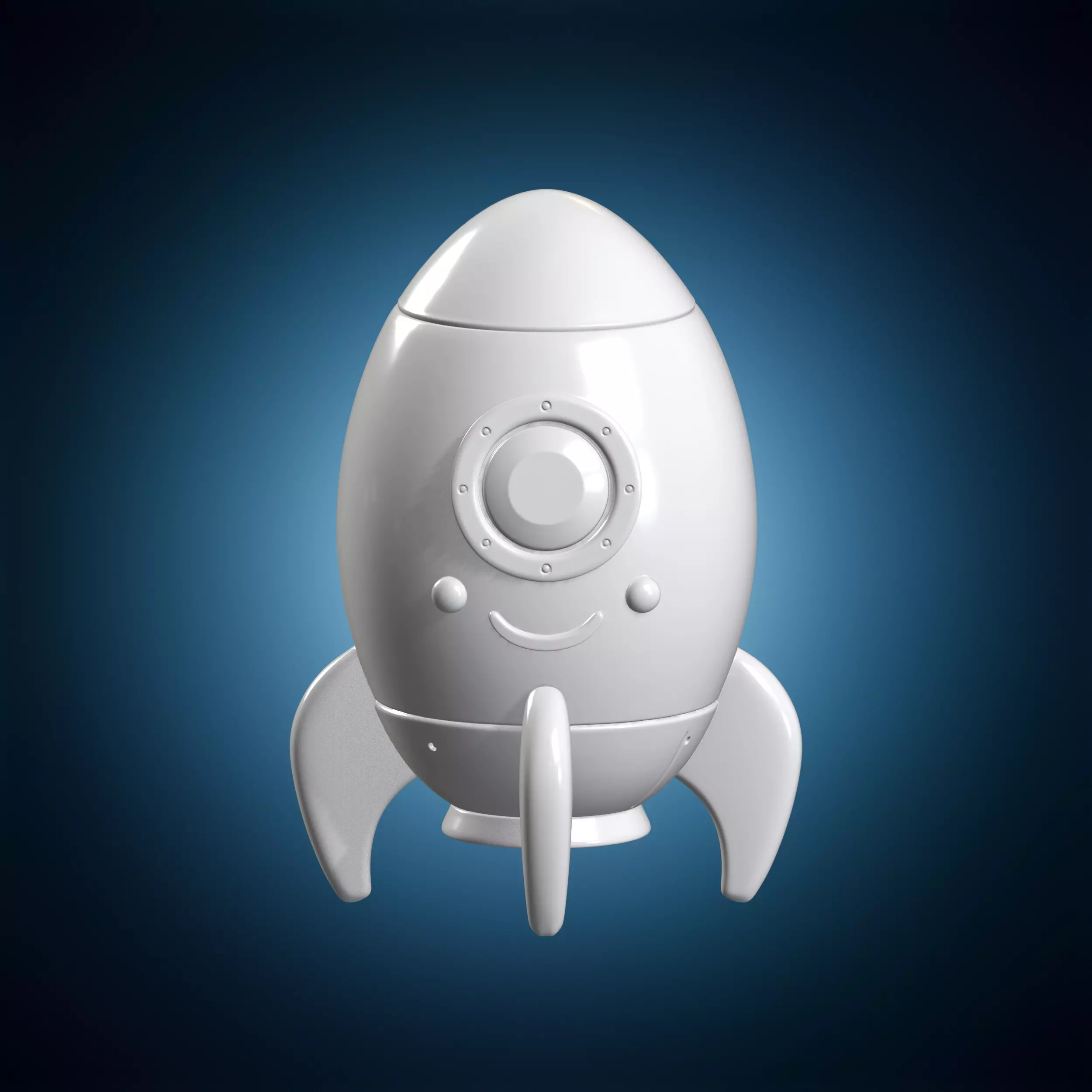 Rocket Capsule 3D Print Model Space Vehicle 3D print model