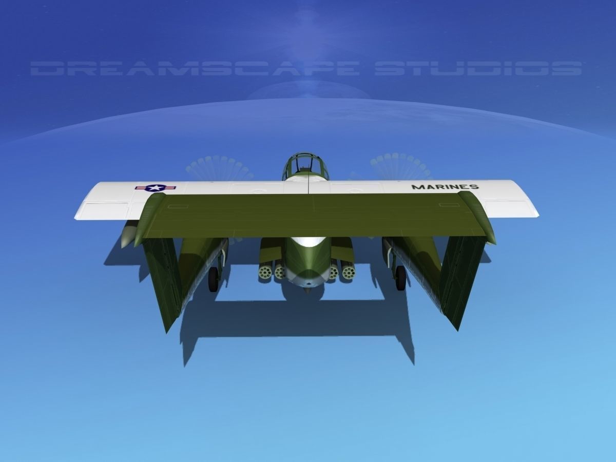 Rockwell OV-10 Bronco USMC 1 3D model_6