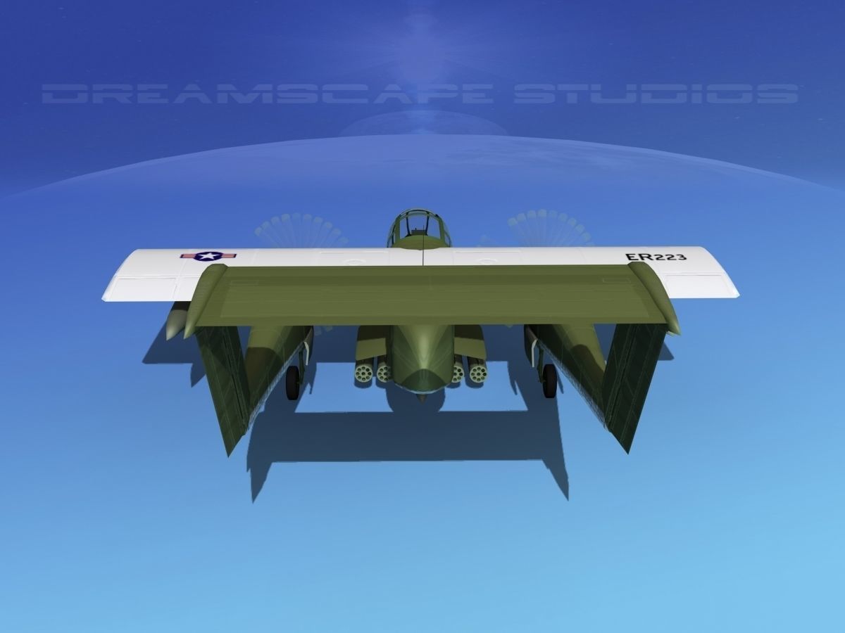 Rockwell OV-10 Bronco USMC 2 3D model_6