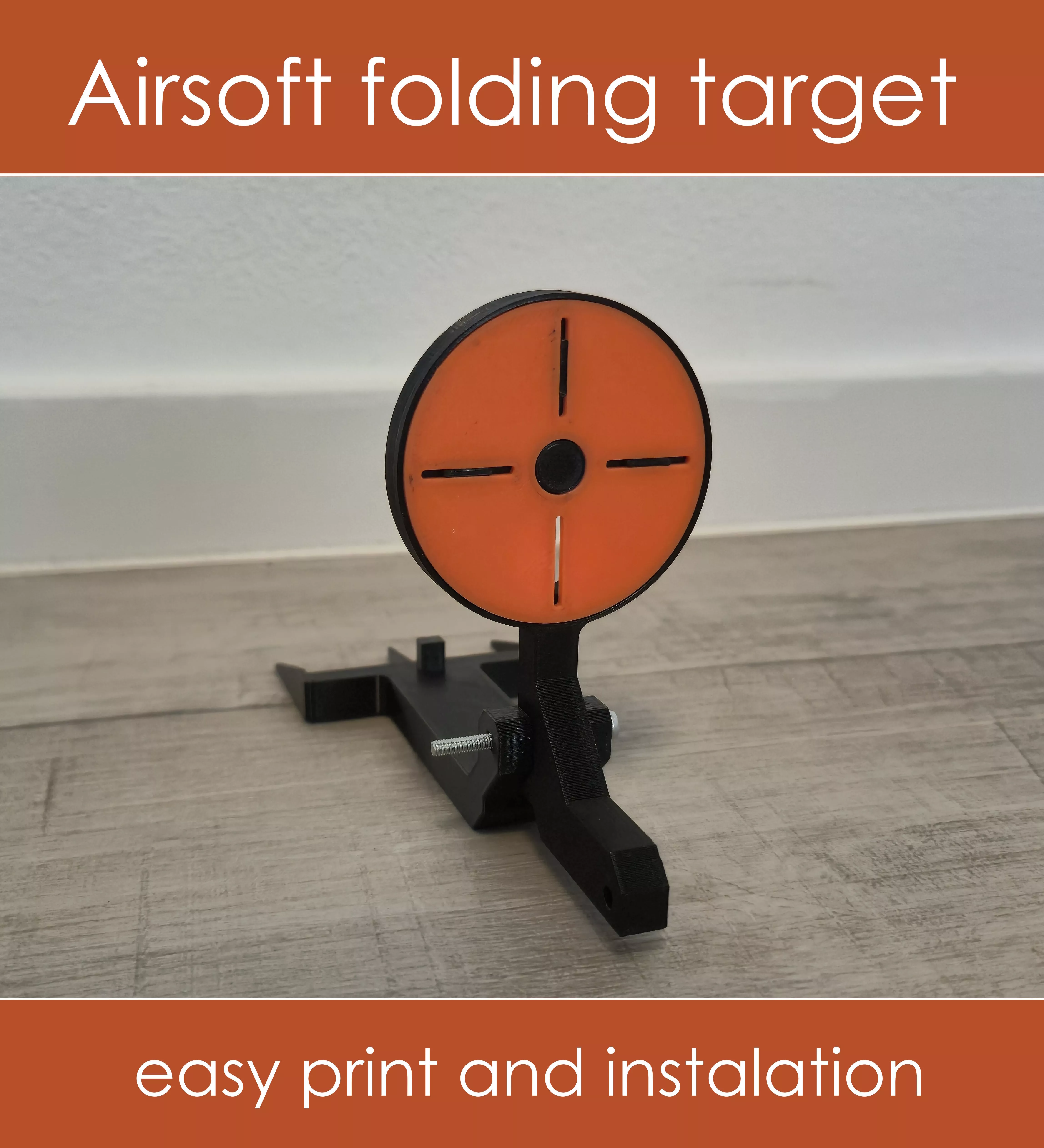 Airsoft target Free 3D model