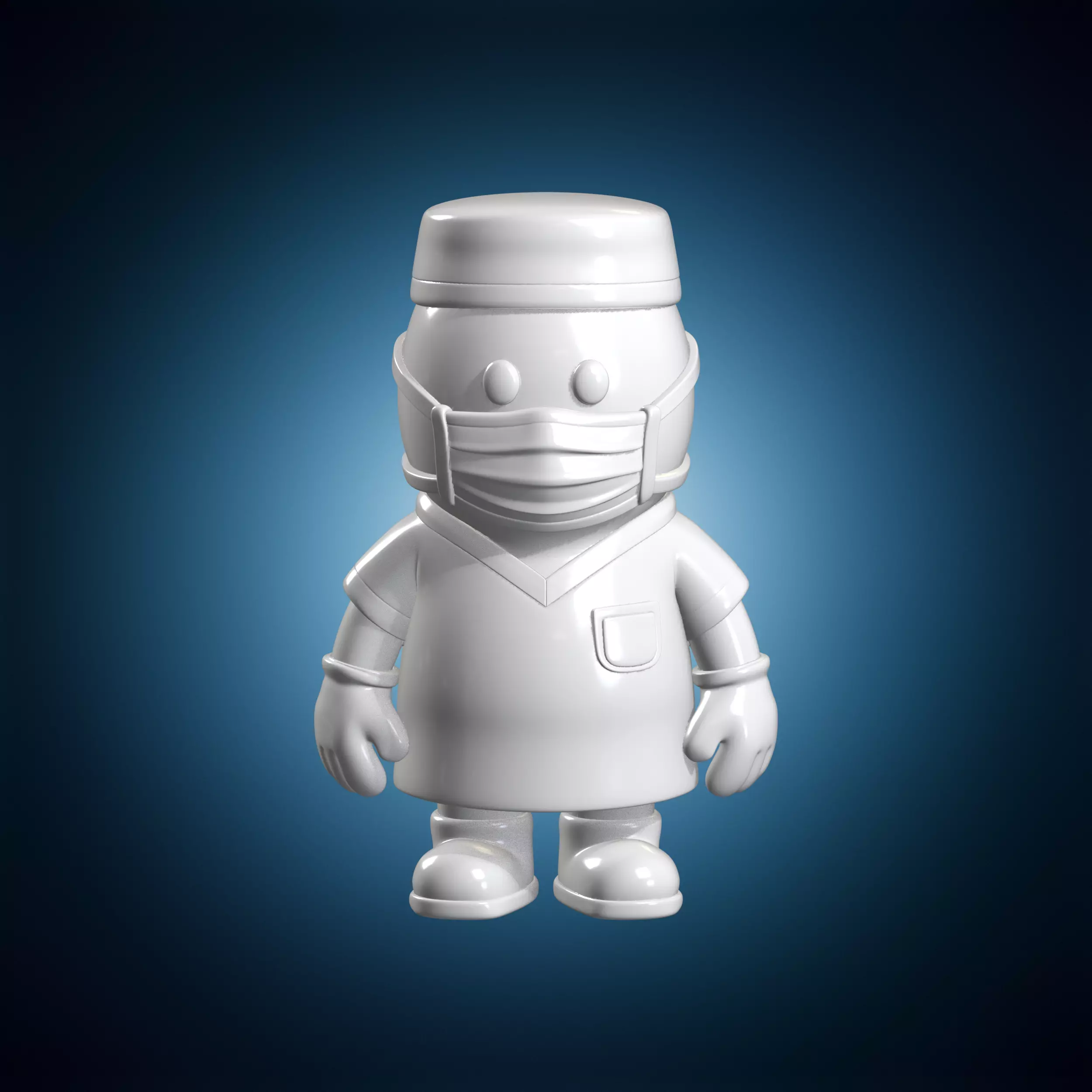 Surgeon Minion 3D Print Model Figurine 3D print model