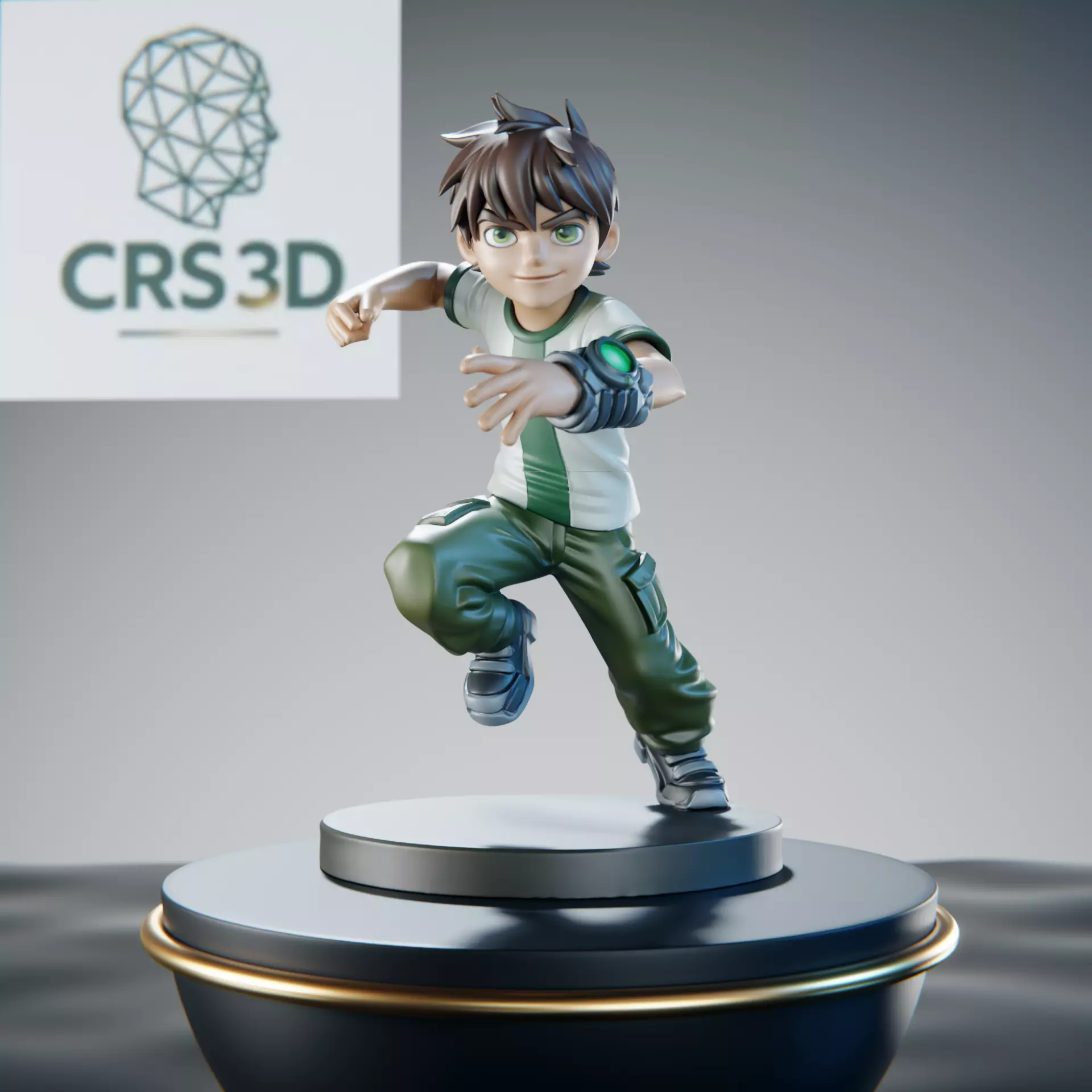 Ben Tennyson Ben 10 Classic Omnitrix Hero 3D print model