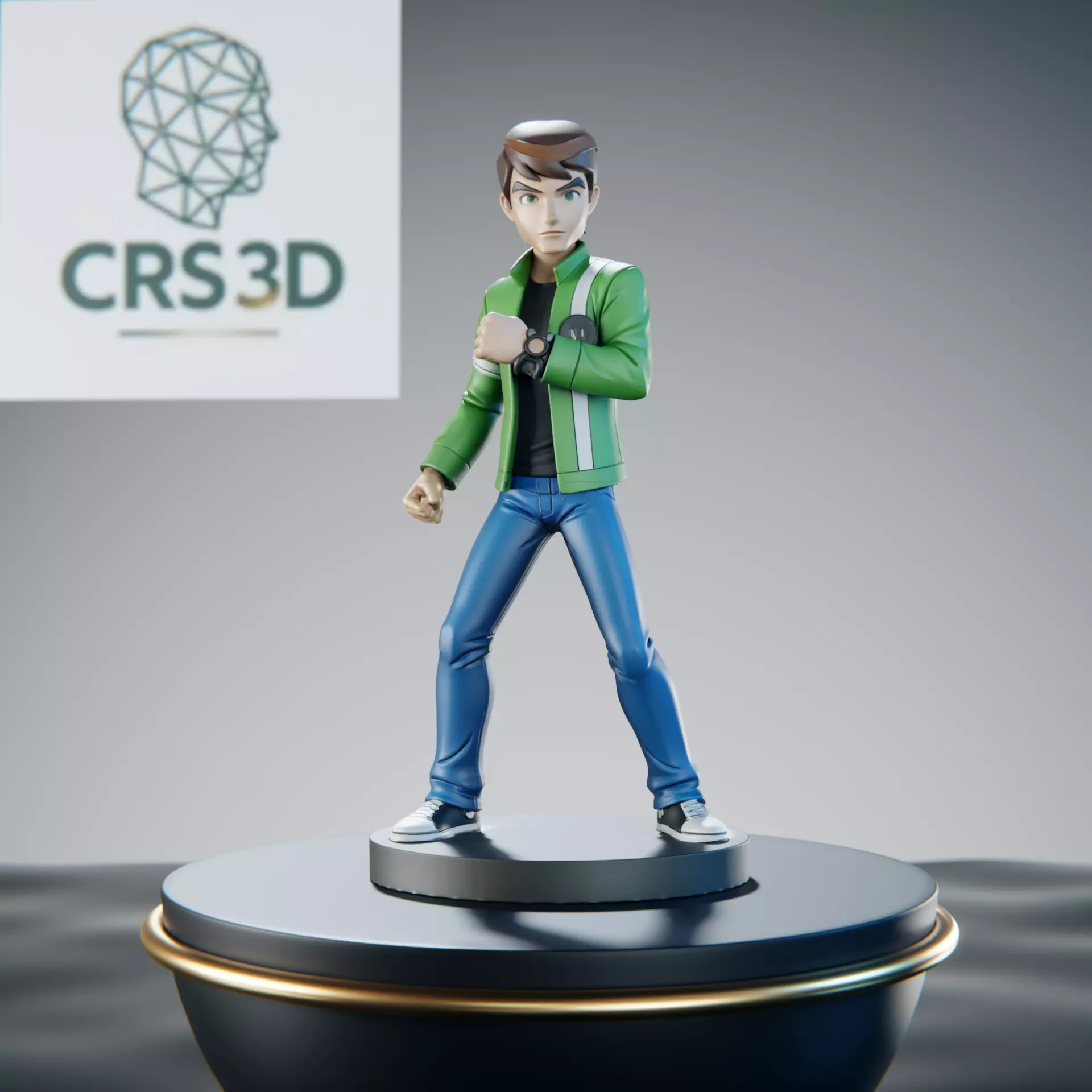 Ben Tennyson Ben 10 Alien Force Teen Hero 3D print model