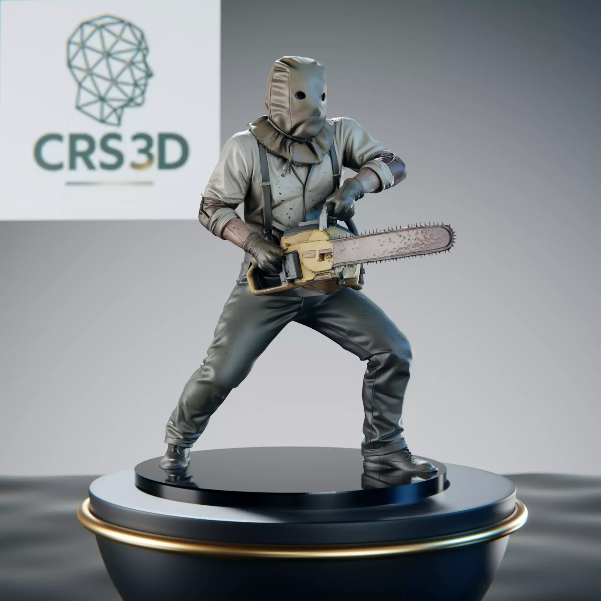 Dr Salvador Resident Evil 4 Chainsaw Man Ganado 3D print model