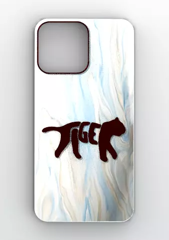 Tiger Marble iPhone 16 Pro Max Case 3D print model