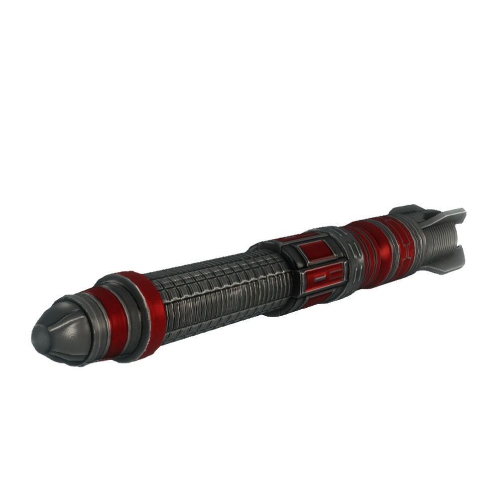 Missile 3 sci-fi low poly Low-poly 3D model_1