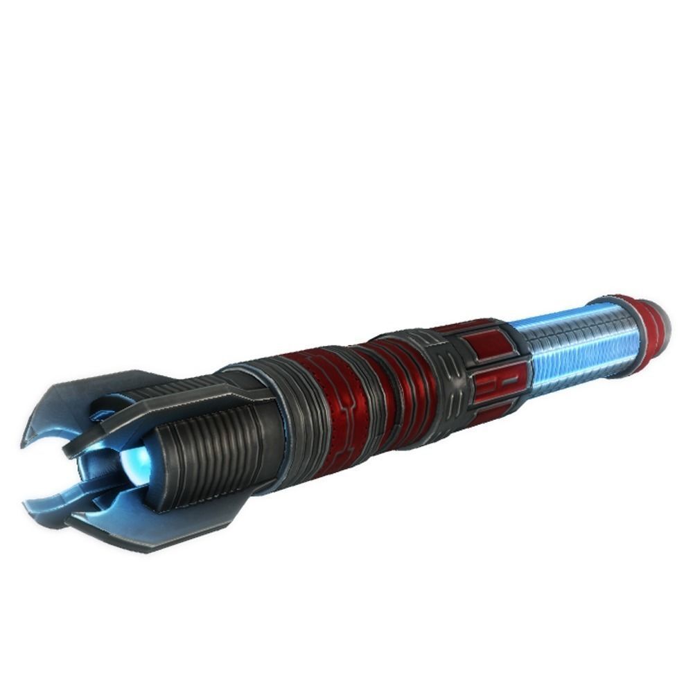 Missile 3 sci-fi low poly Low-poly 3D model_2