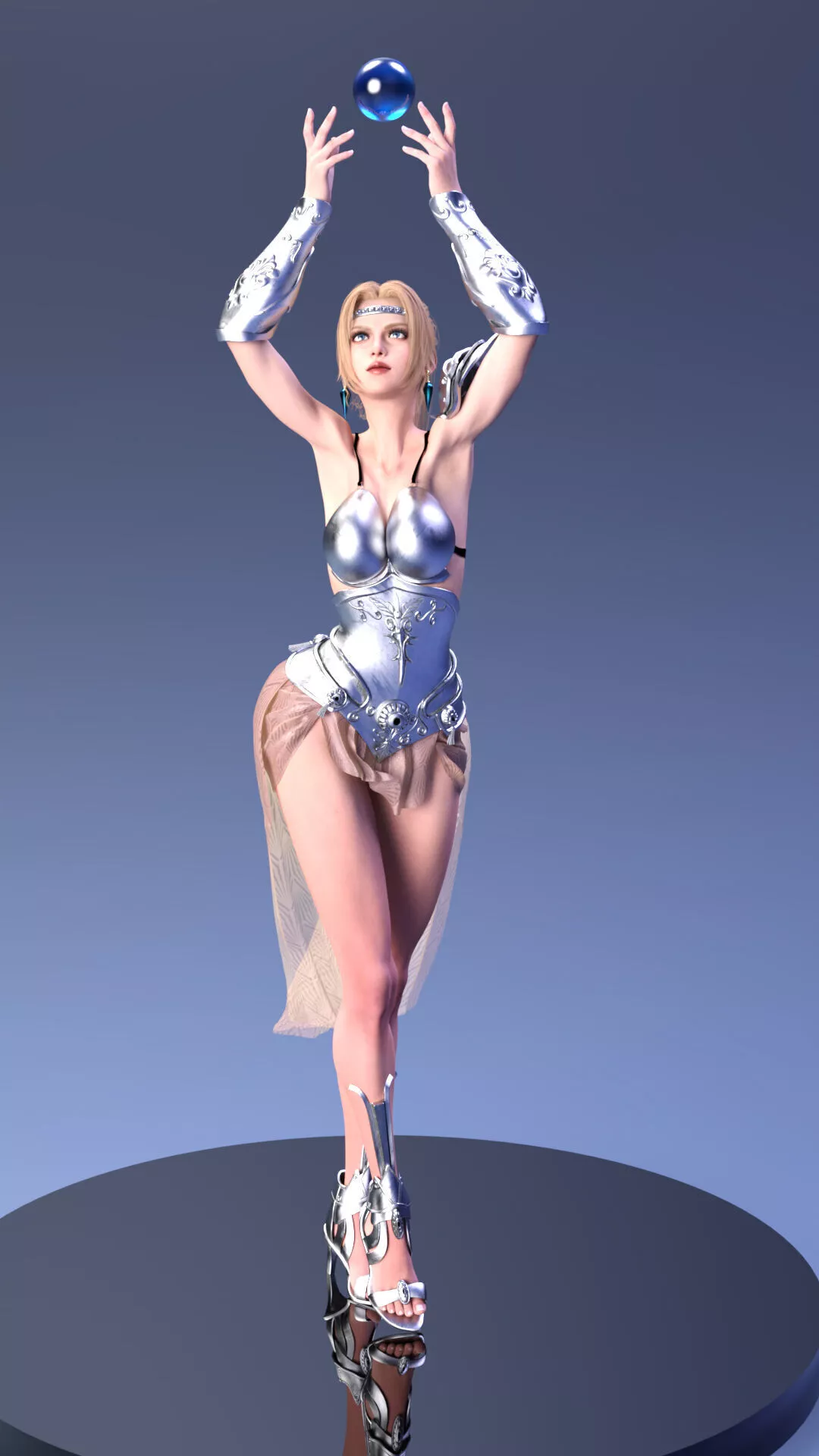 Rachel The Vigoorian Hunter 3D print model