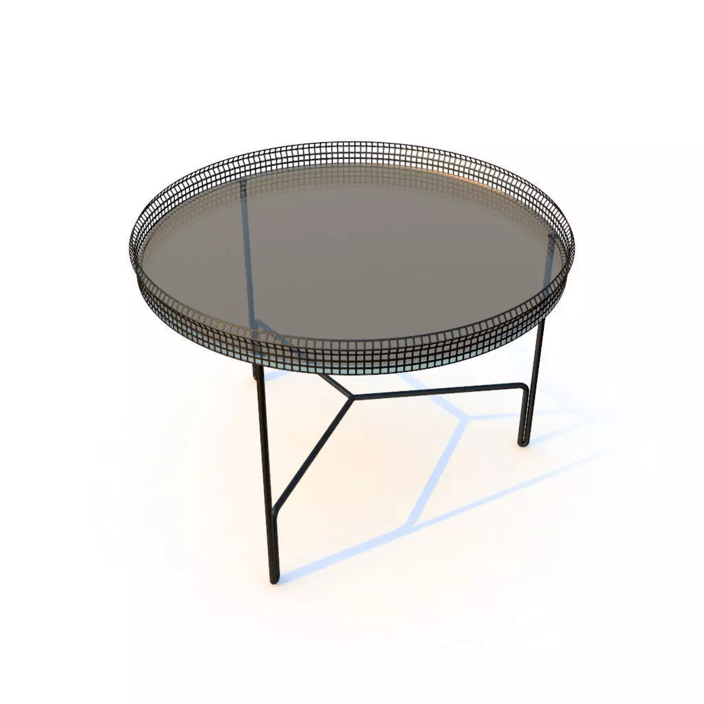 glass table 3D model