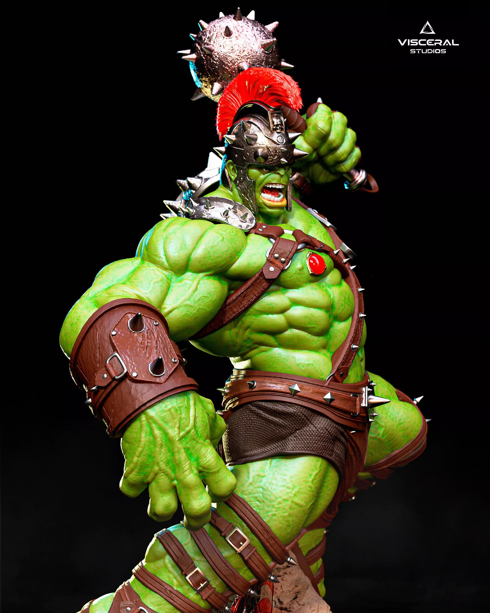 Gladiator Hulk 3D print model