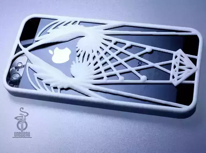 Wings iphone 5 case 3D print model