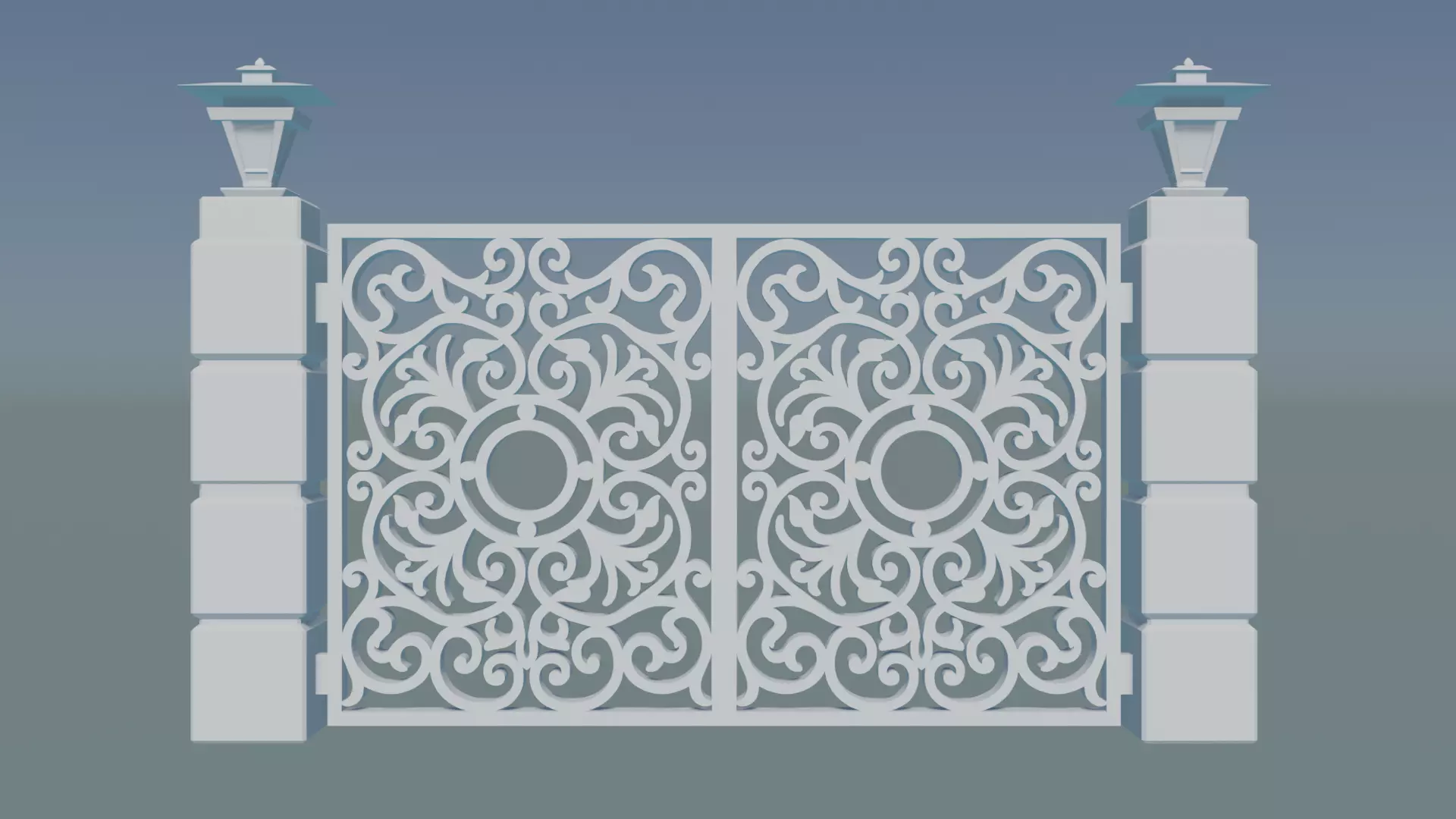 Entrance Gate 3D print model