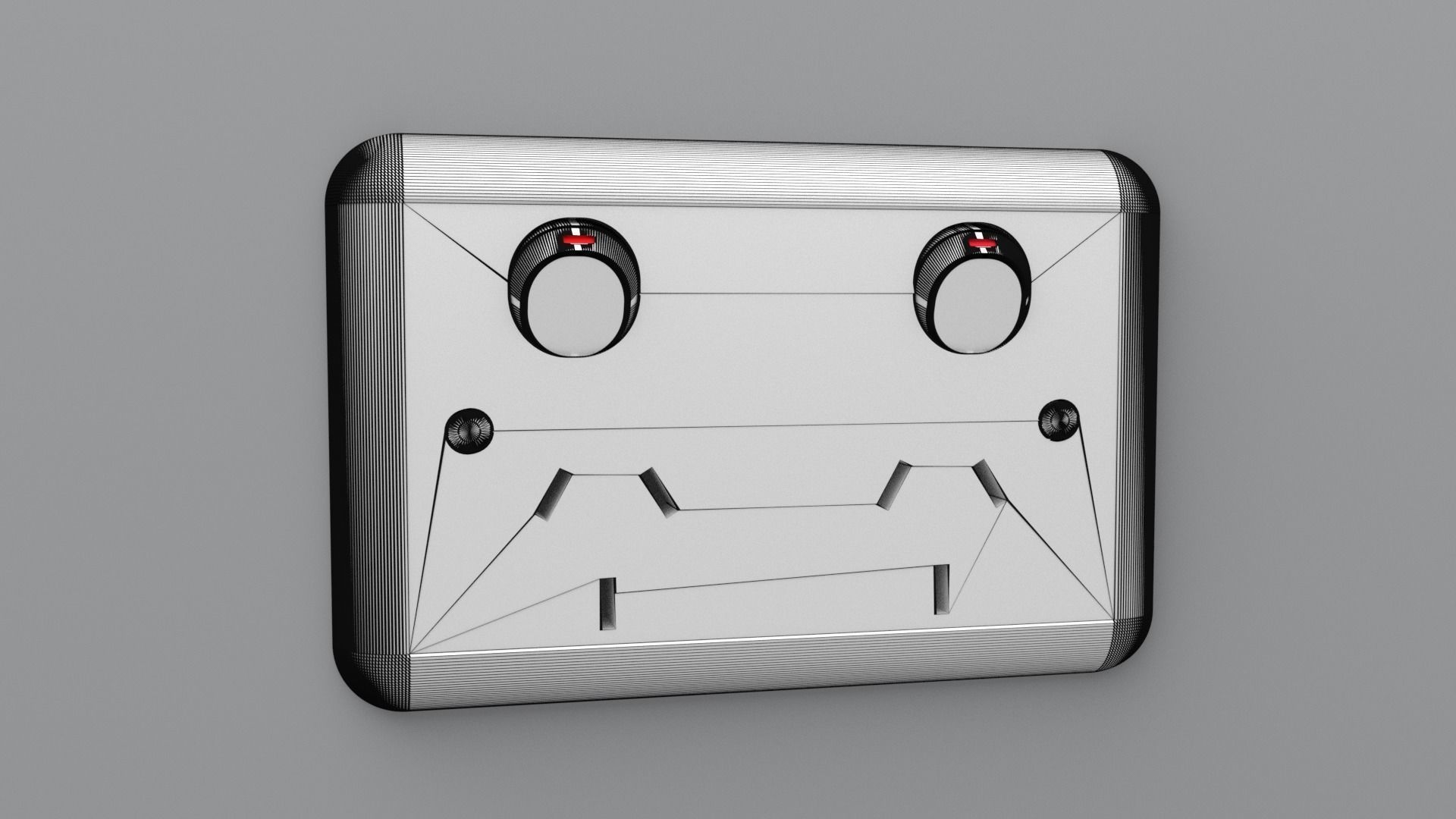 POWERPOINT WALL SOCKET 3D model_2