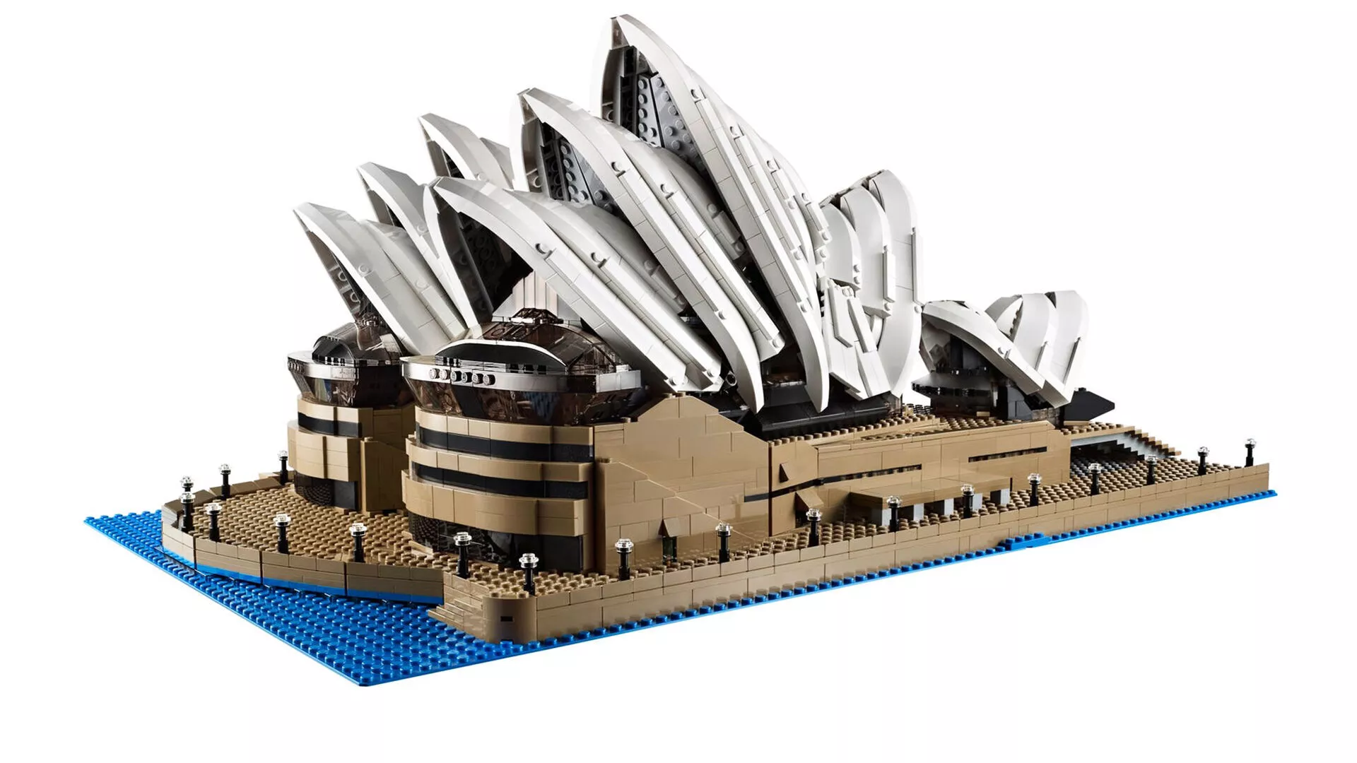 TwindBricks3D - 10234 Sydney Opera-House 3D print model