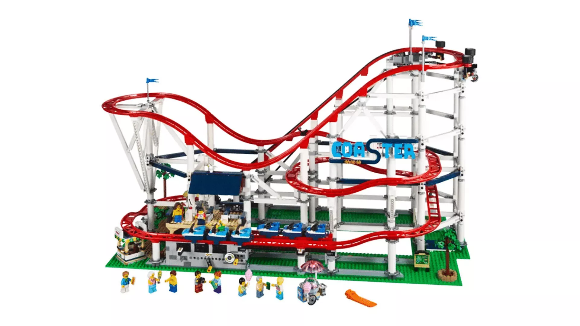 TwindBricks3D - 10261 Roller Coaster 3D print model