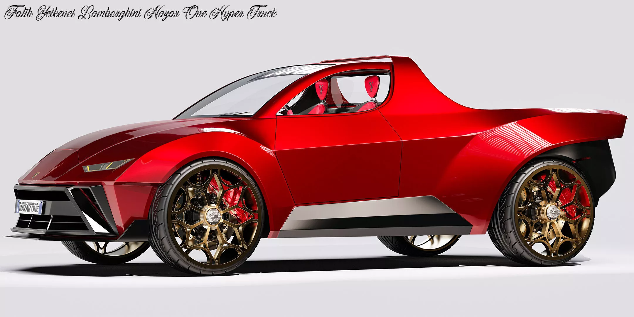 Yelkencidesign Nazar One Hypertruck concept design Free 3D model