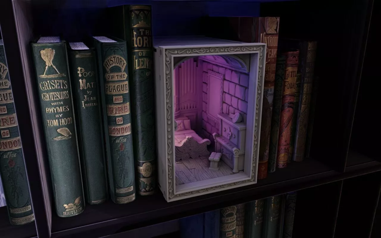 Bard Chamber Booknook 3D print model
