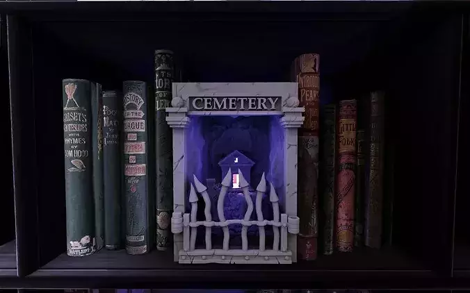 Cemetery Booknook