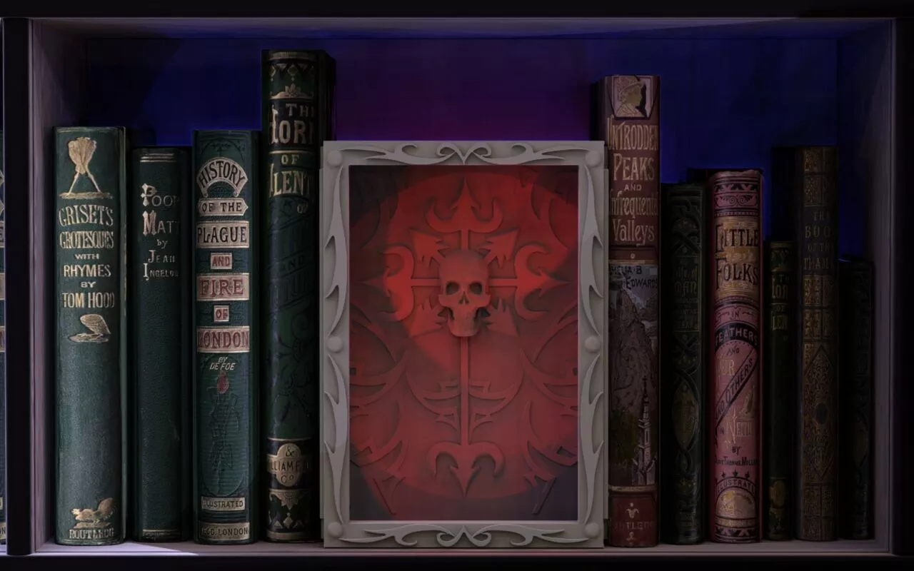 Chaos Booknook 3D print model