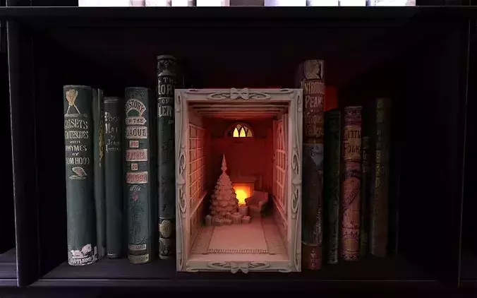 Christmas Booknook
