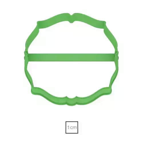 Plate 28 cookie cutter for professional