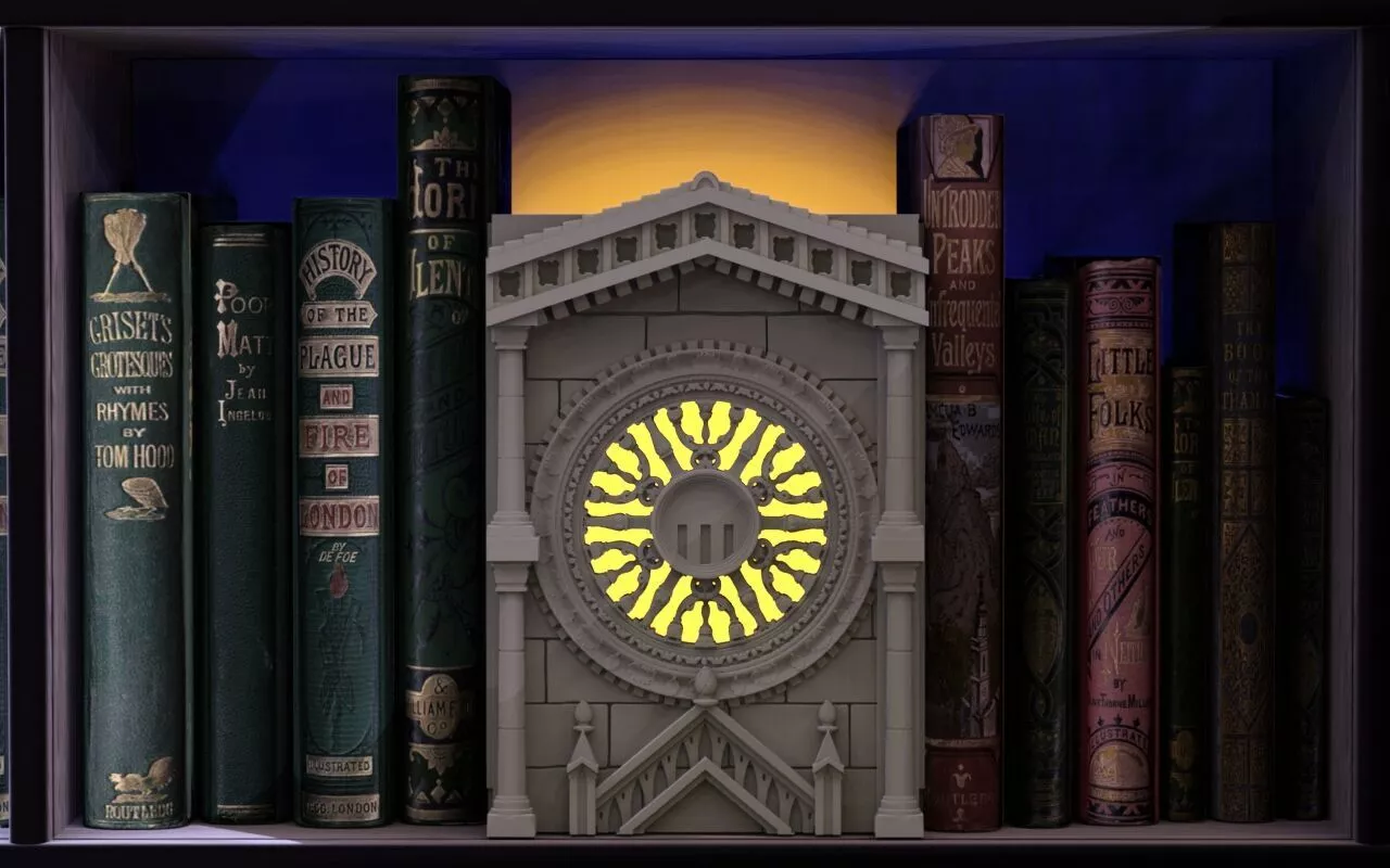 Church Booknook 3D print model