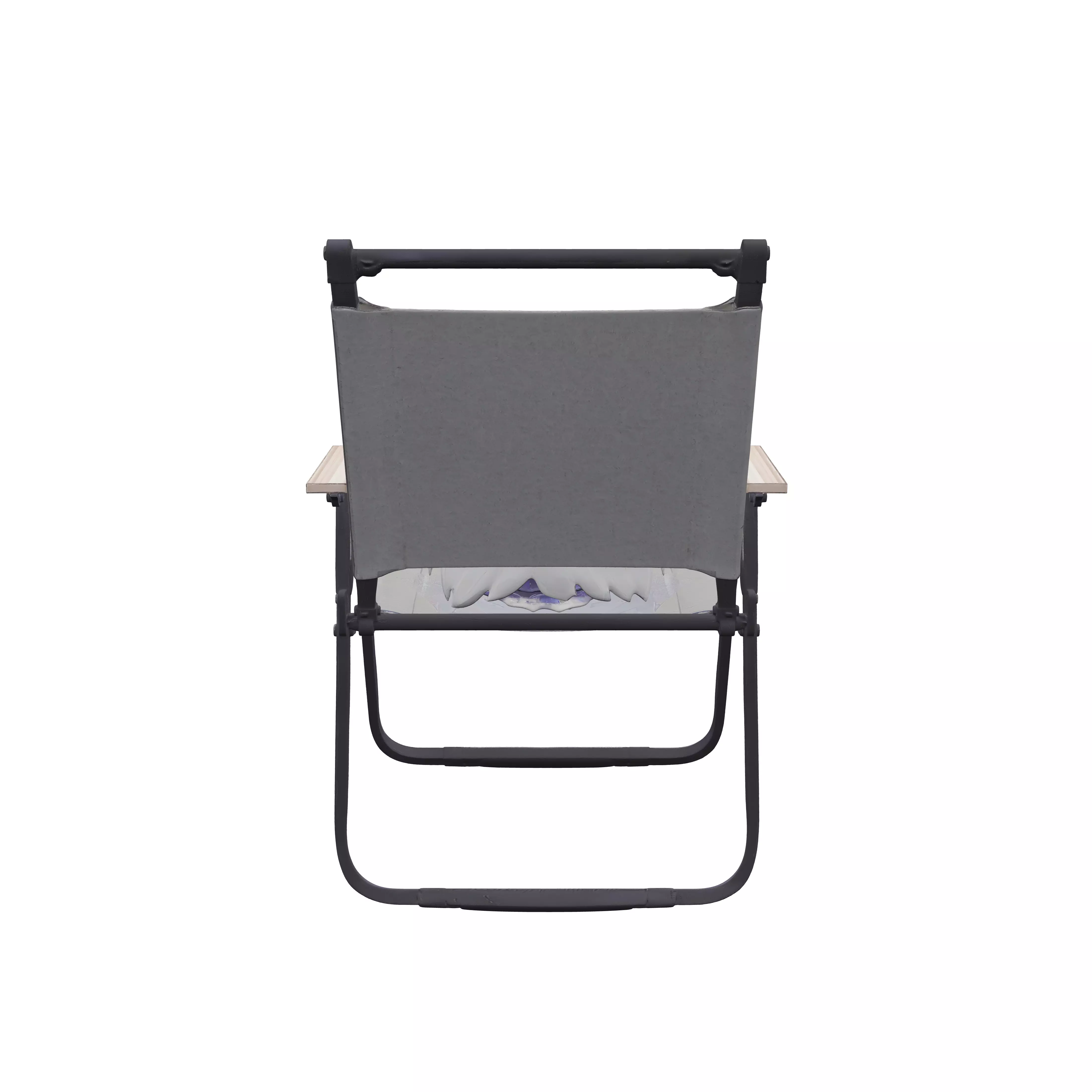 Tiny Queen on a Folding Chair 3D model
