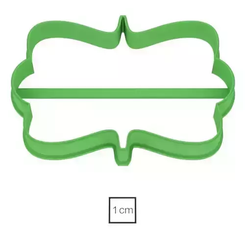 Plate 27 cookie cutter for professional