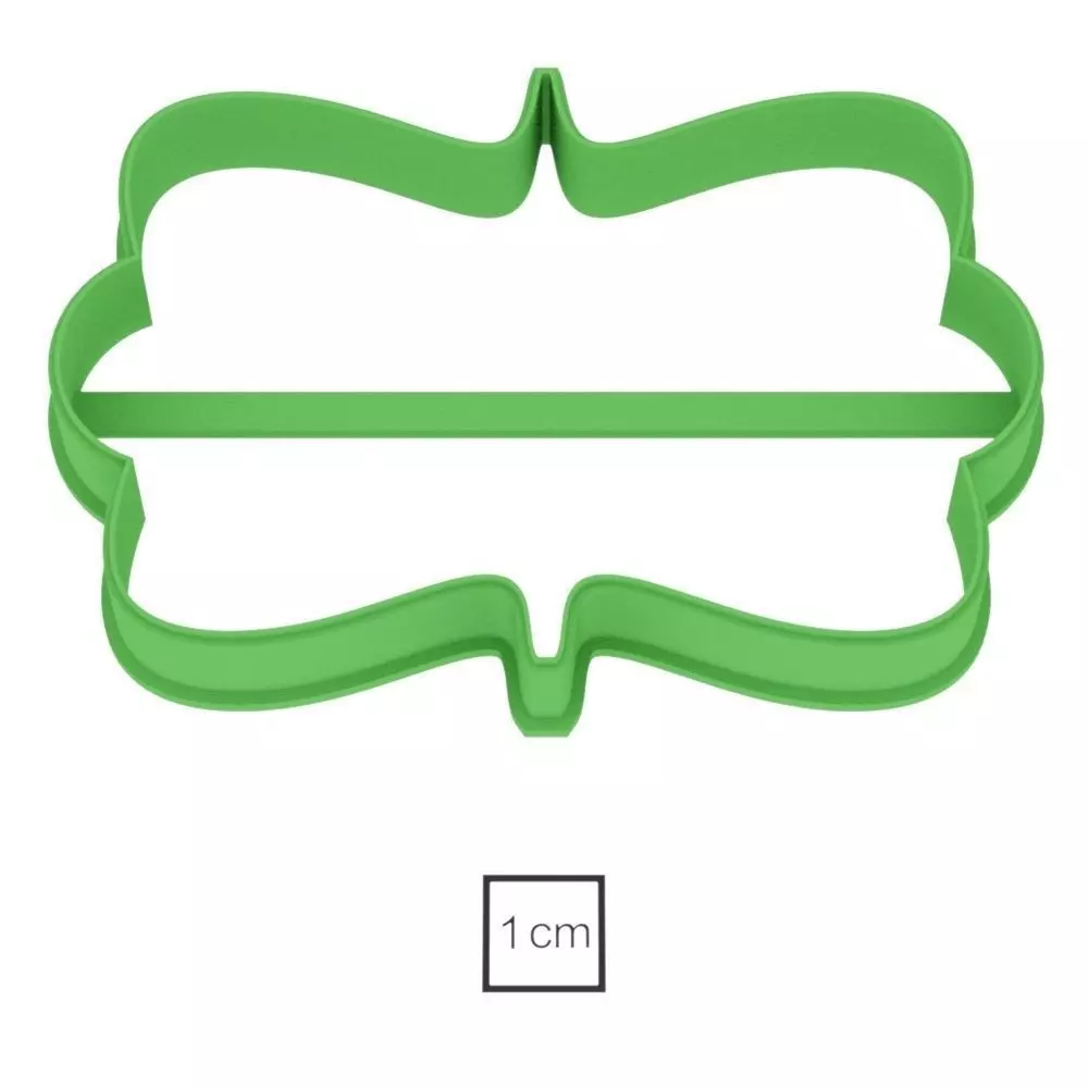 Plate 27 cookie cutter for professional Free 3D print model