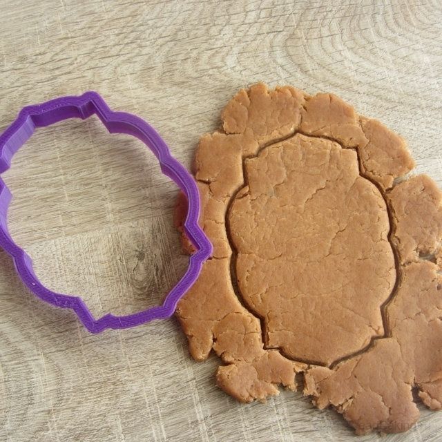 Plate 25 cookie cutter for professional Free 3D print model_1