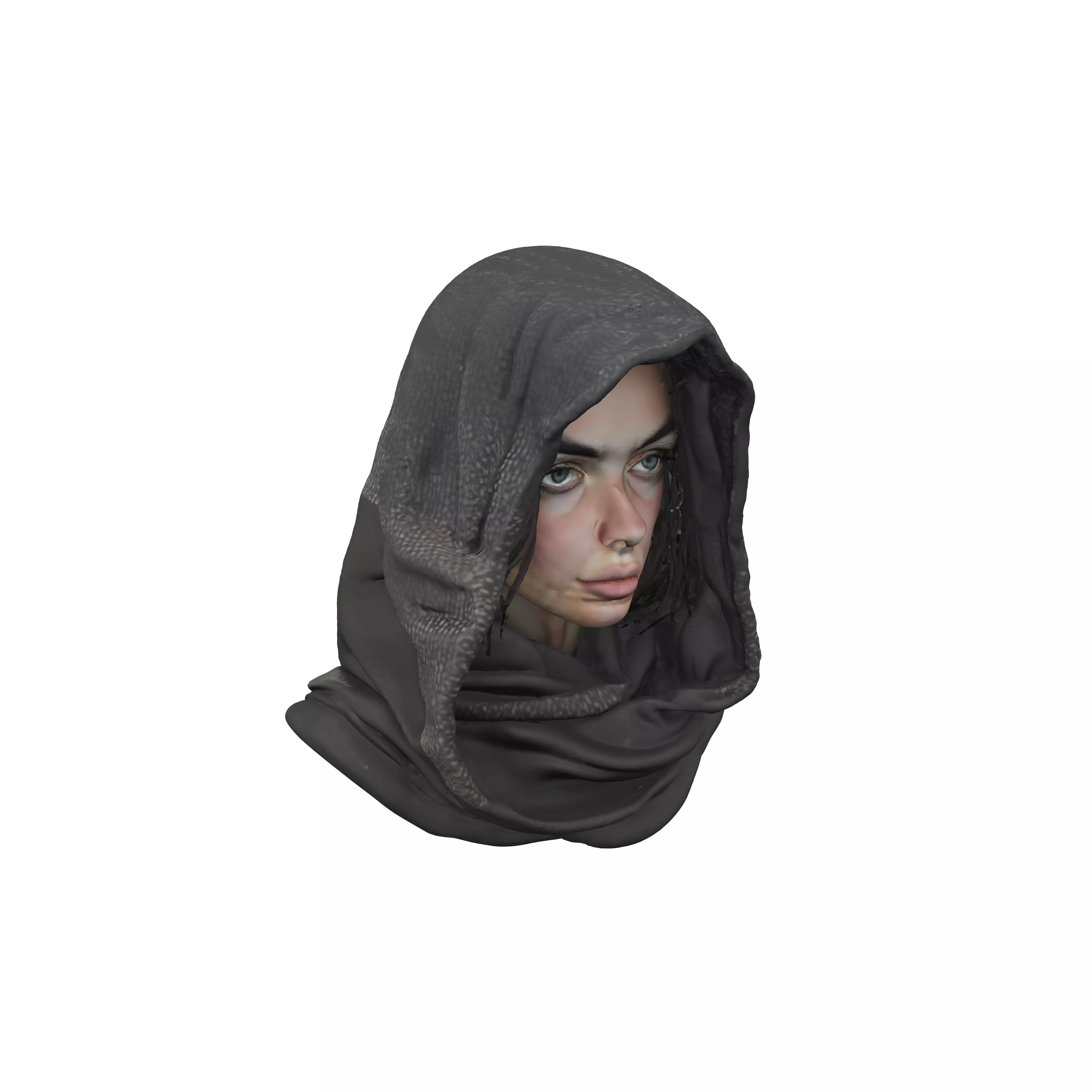 Veiled Gaze Halloween2025 3D model