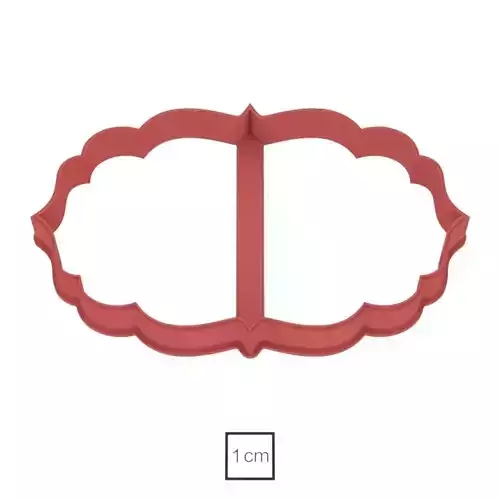 Plate 22 cookie cutter for professional