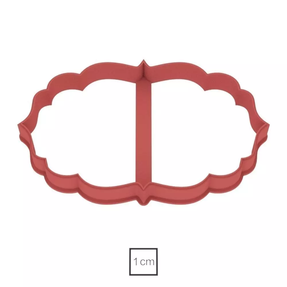 Plate 22 cookie cutter for professional Free 3D print model
