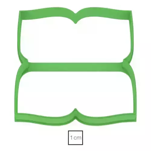 Plate 21 cookie cutter for professional