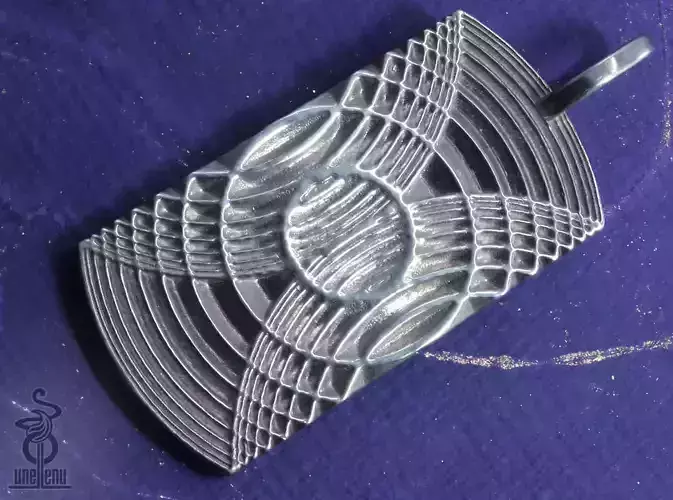 Reverb Tag Pendant 3D print model
