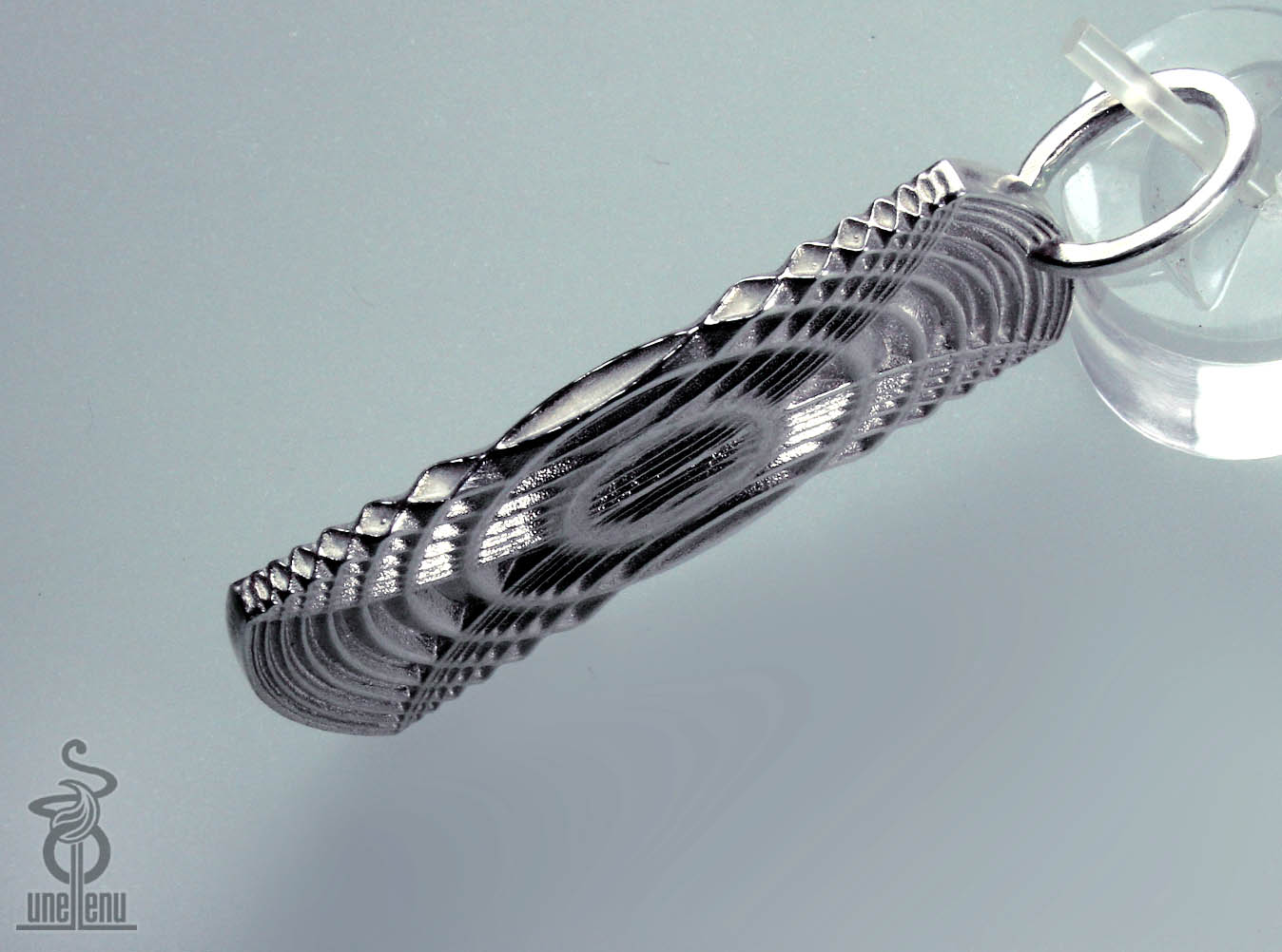 Reverb Tag Pendant 3D print model_1