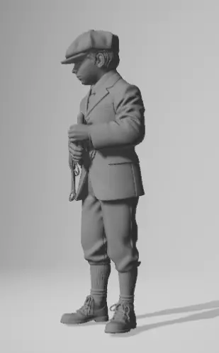 Douglas Spedden 3d model Titanic Passenger Free 3D print model