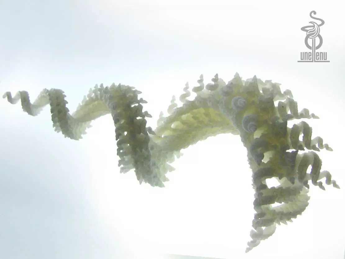 Spiralling spirals 3D printable fractal 3D print model_0